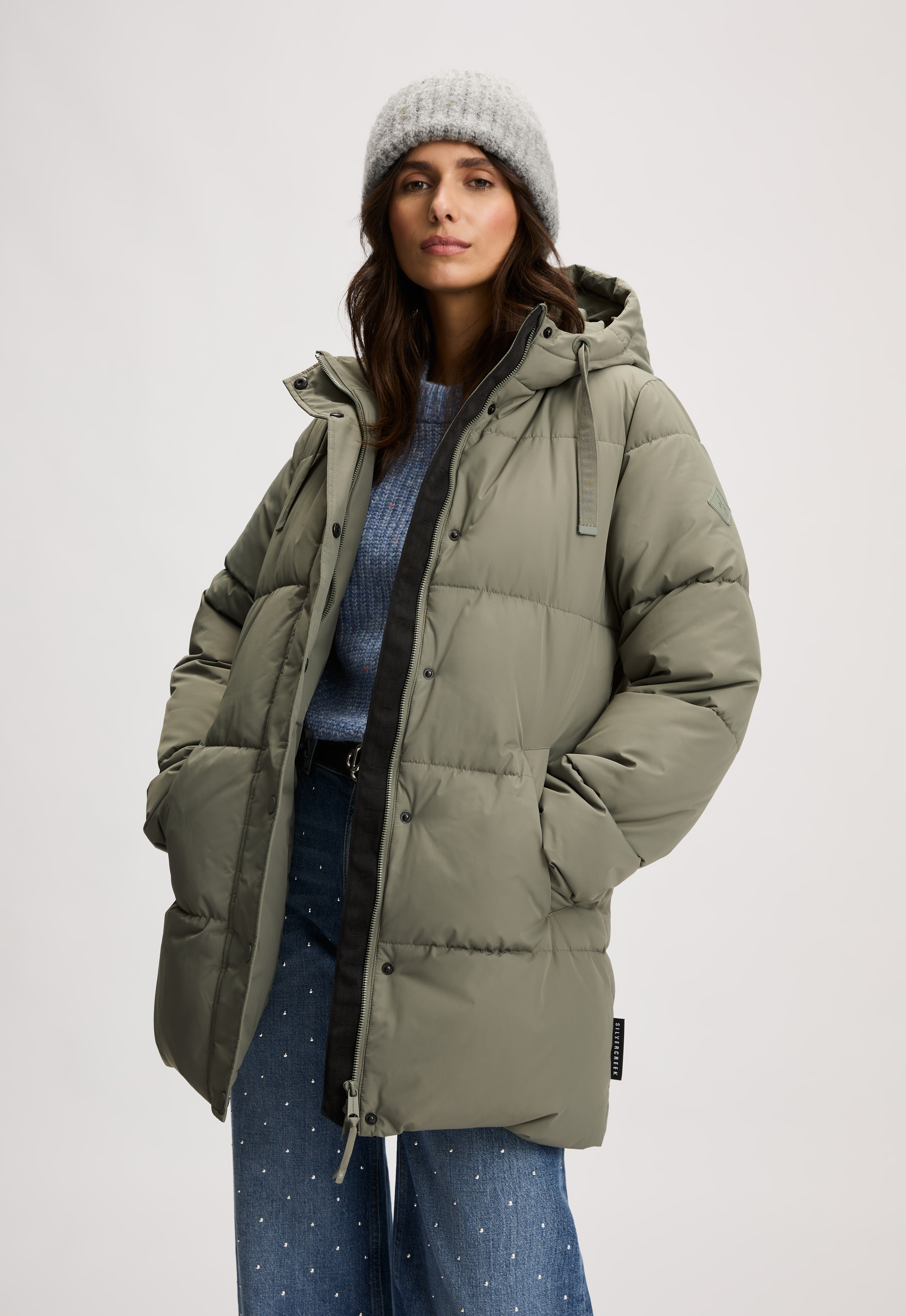 Silvercreek Pine Puffer Jas