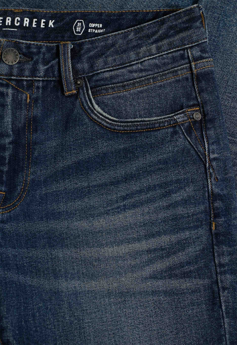 Copper Straight Jeans 