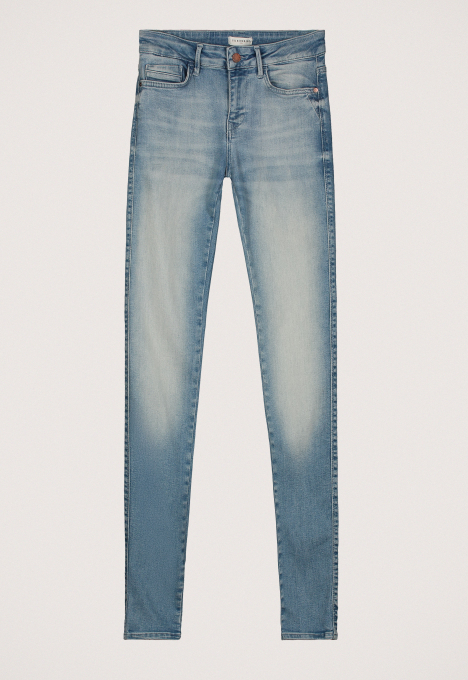 Cassy Mid Waist Skinny Jeans