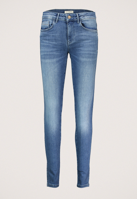 Cassy Mid Waist Skinny Jeans