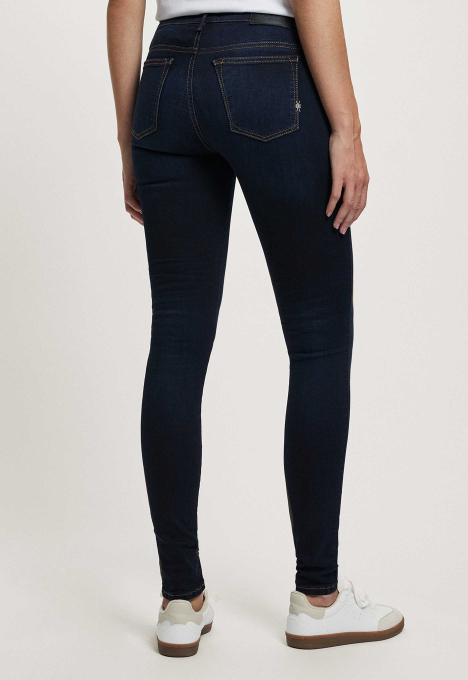 Cassy Mid Waist Skinny Jeans