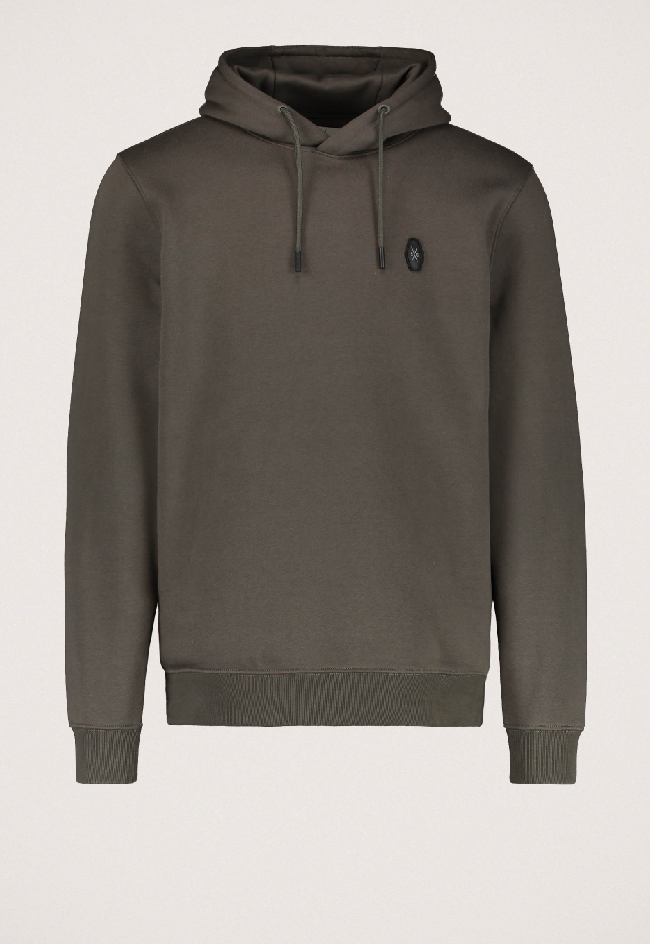 Silvercreek Logo Sweater Hoodie Green Grey | Silvercreek.nl