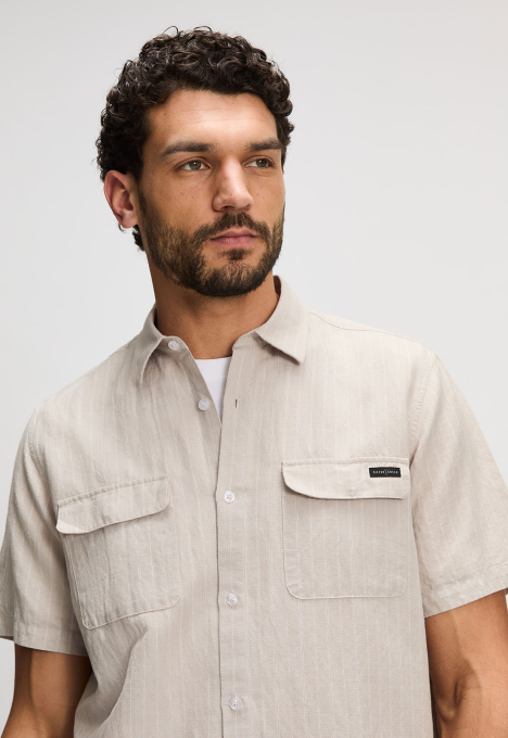 Sanel Striped Overhemd