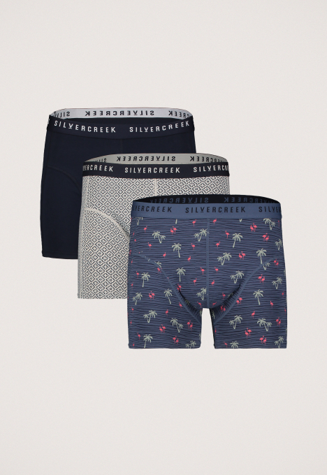 3 Pack Palm Boxershorts