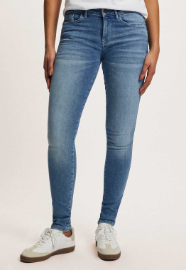 Cassy Mid Waist Skinny Jeans