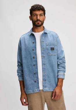 Meeker Denim Overhemd 