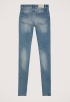 Cassy Mid Waist Skinny Jeans