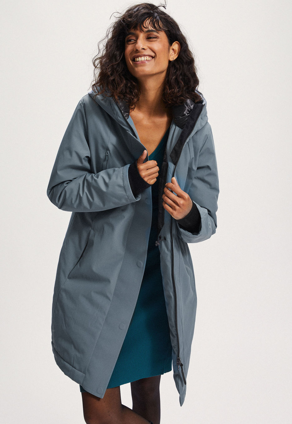 Silvercreek Stealth Parka Jas Blue Silvercreek
